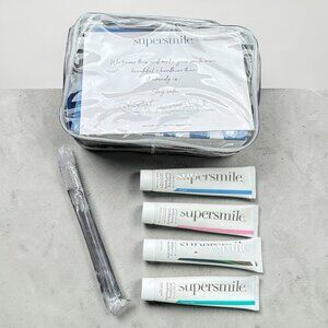 Supersmile Teeth Whitening Kit Toothpaste Accelerator Toothbrush Shade Guide